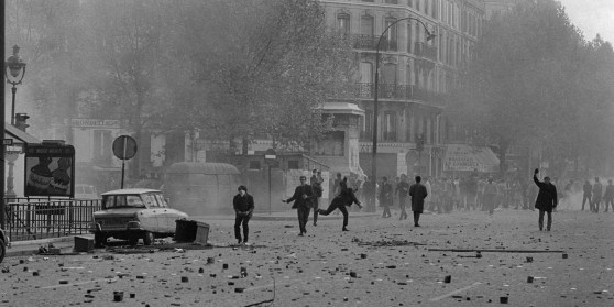 Manifestations. 6 mai 1968. Photographie