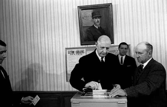 De Gaulle vota el 23