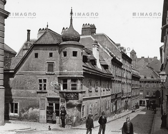 typisches Vorstadtwohnhaus am Spittelberg in Wien VII.